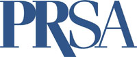 Public Relations Society of America logo.